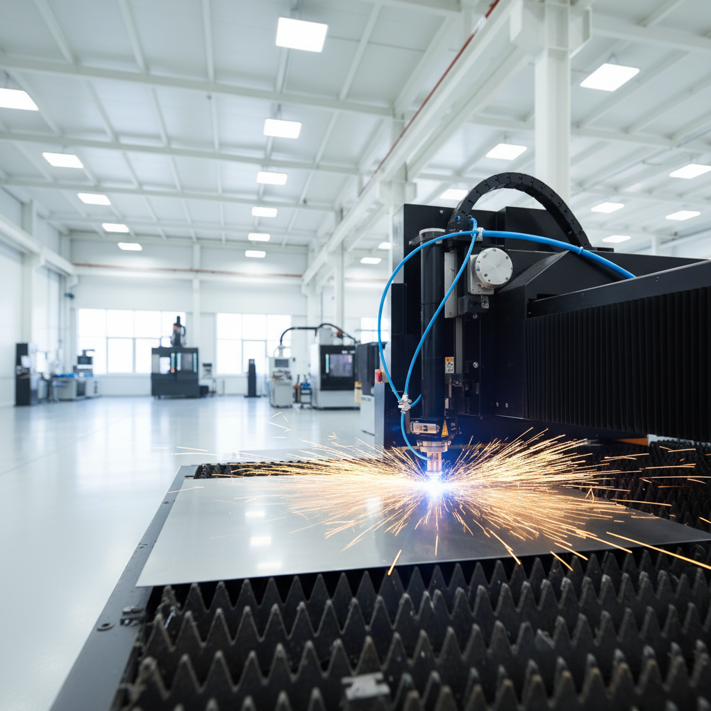 лазерная резка стального листа